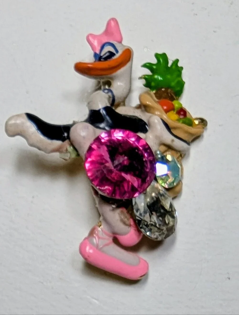 Wendy Gell Disney Fantasia Mademoiselle up and over brooch super rare.